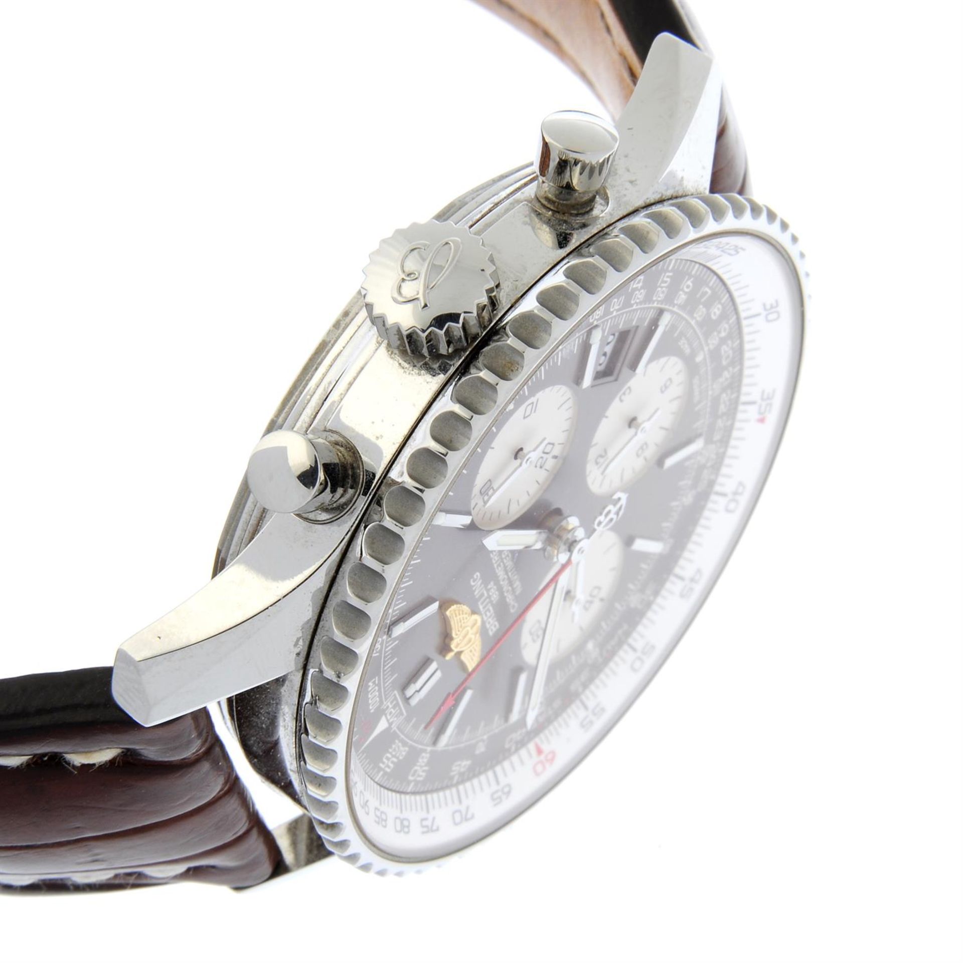 BREITLING - a limited edition stainless steel Navitimer chronograph wrist watch, 42mm. - Bild 3 aus 6