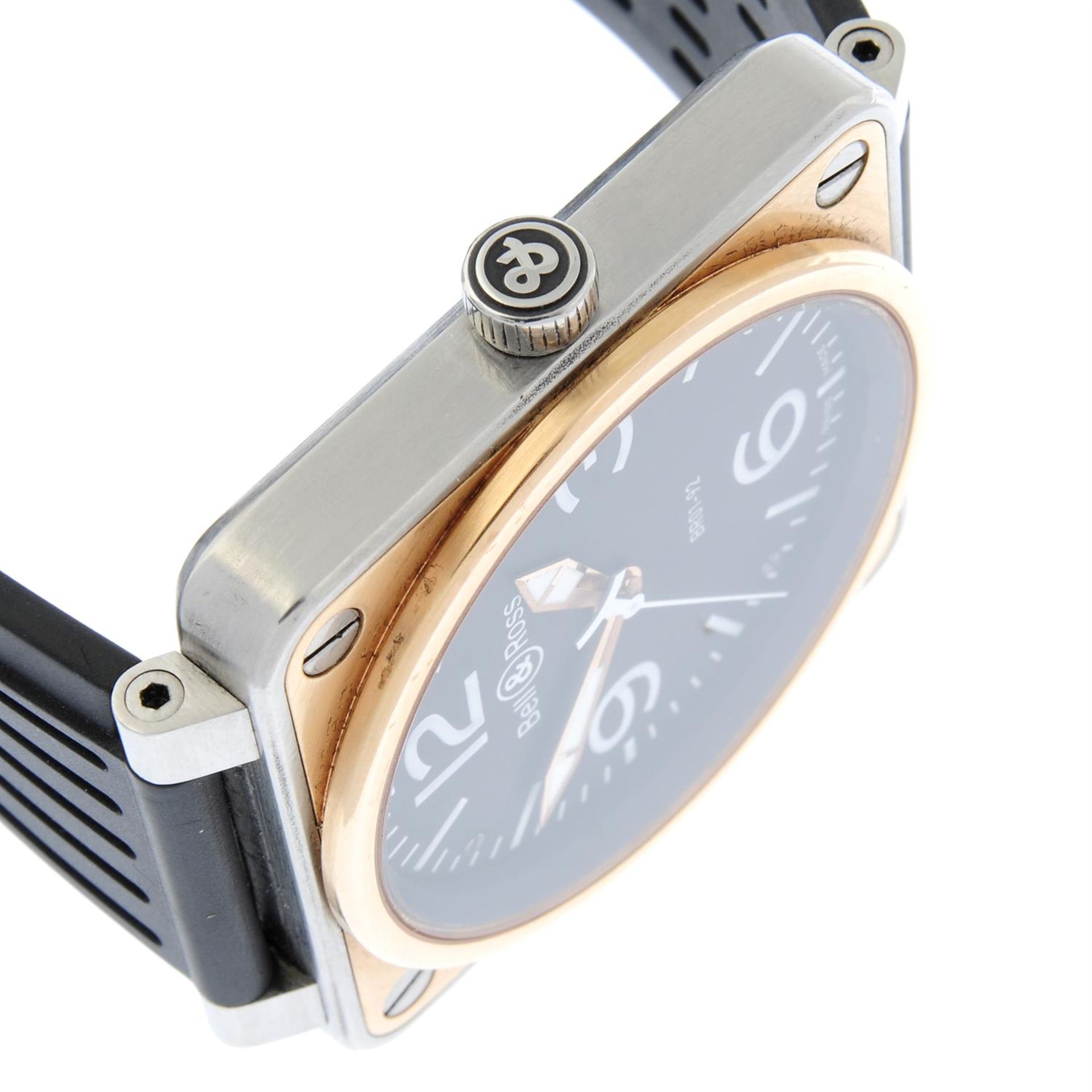 BELL & ROSS- a bi-metal BR01-92 wrist watch, 46.5mm. - Image 4 of 6