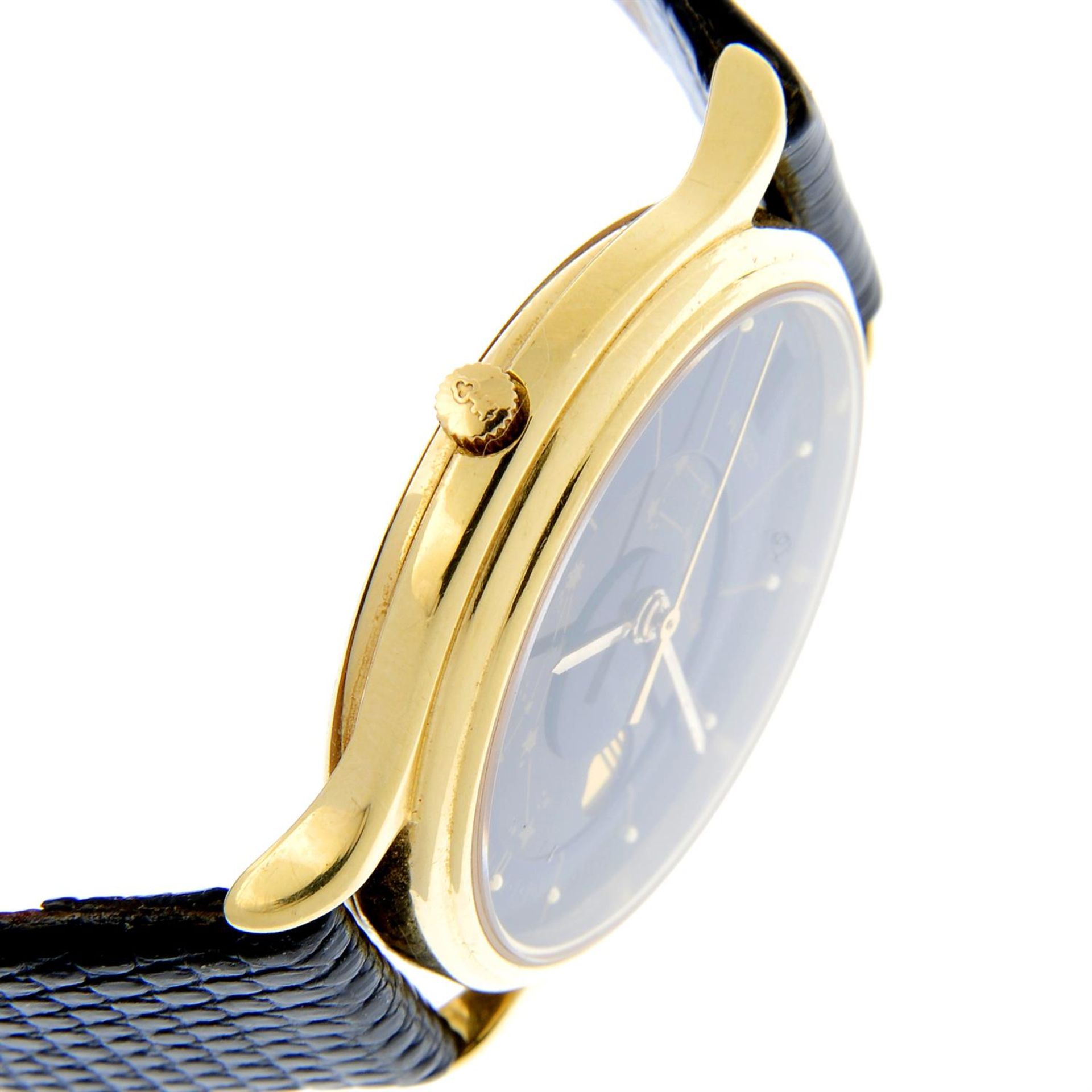 CORUM - a 18ct yellow gold Moontime wrist watch, 33mm. - Image 3 of 6