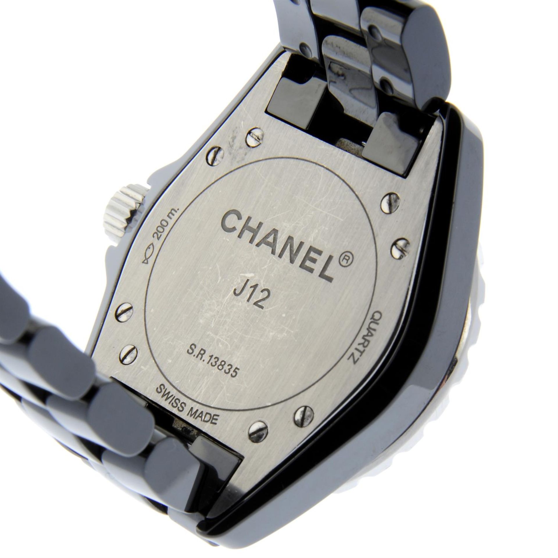 CHANEL - a ceramic J12 bracelet watch, 34mm. - Image 4 of 5