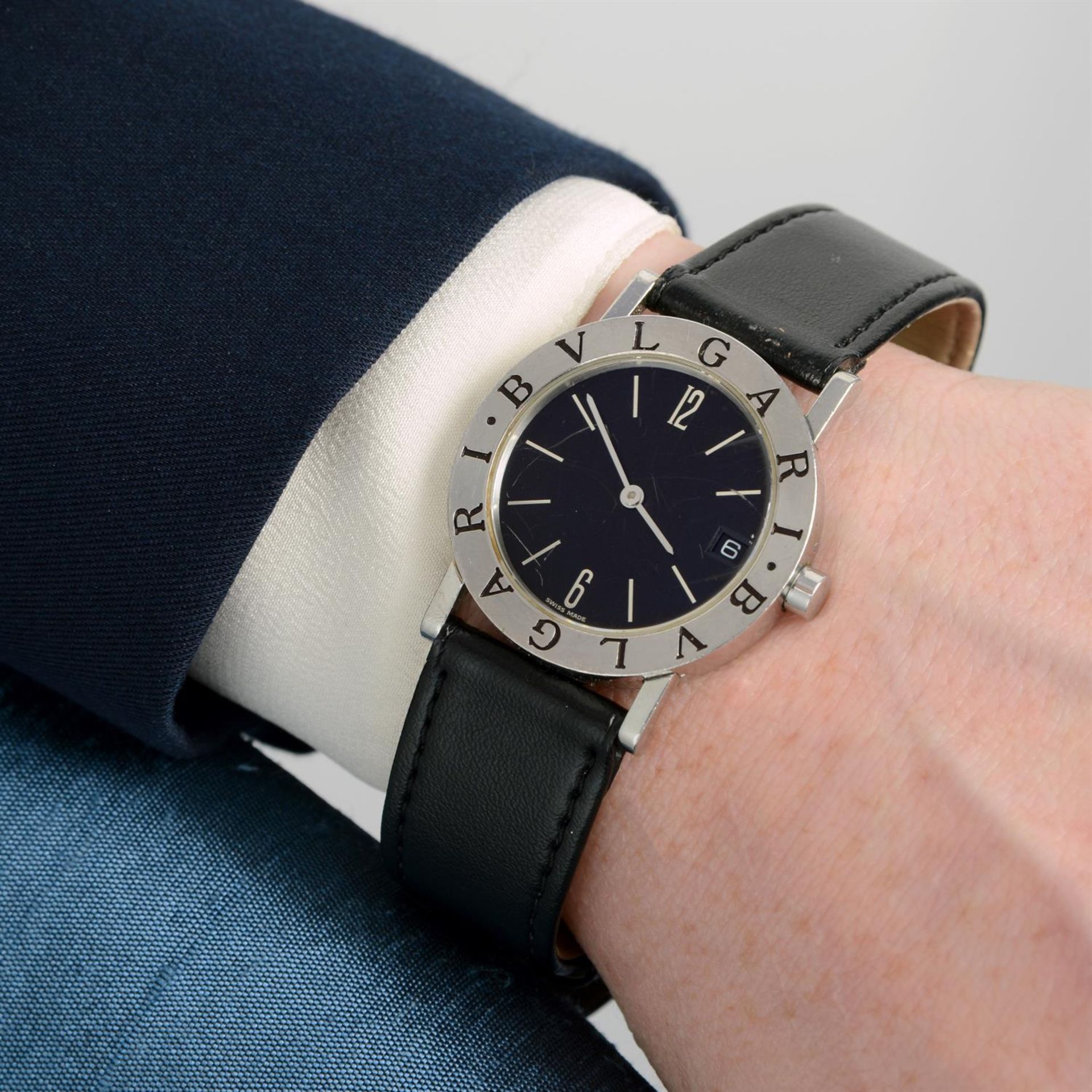 BULGARI - a stainless steel B.Zero 1 wrist watch, 30mm. - Image 5 of 5