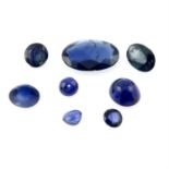 Selection of vari-shape sapphires, weighing 23.11ct