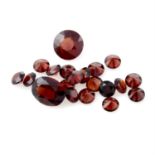 Selection of garnets, weighing 53.8grams