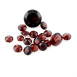 Selection of garnets, weighing 51.6grams