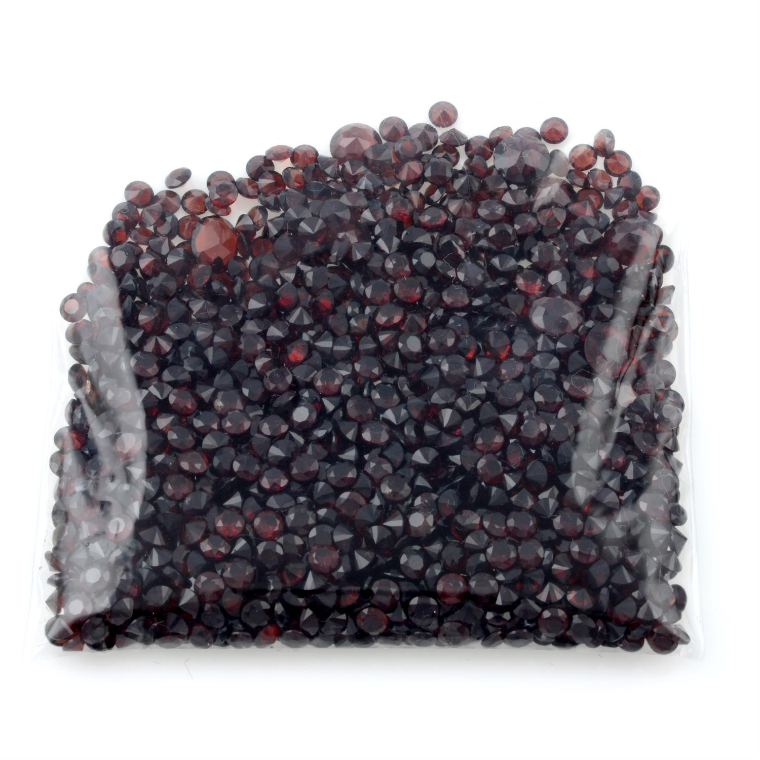 Selection of garnets, weighing 53.1grams - Image 2 of 2