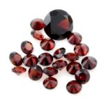 Selection of garnets, weighing 51.7grams