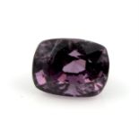 A cushion cut spinel, weighing 3.34ct
