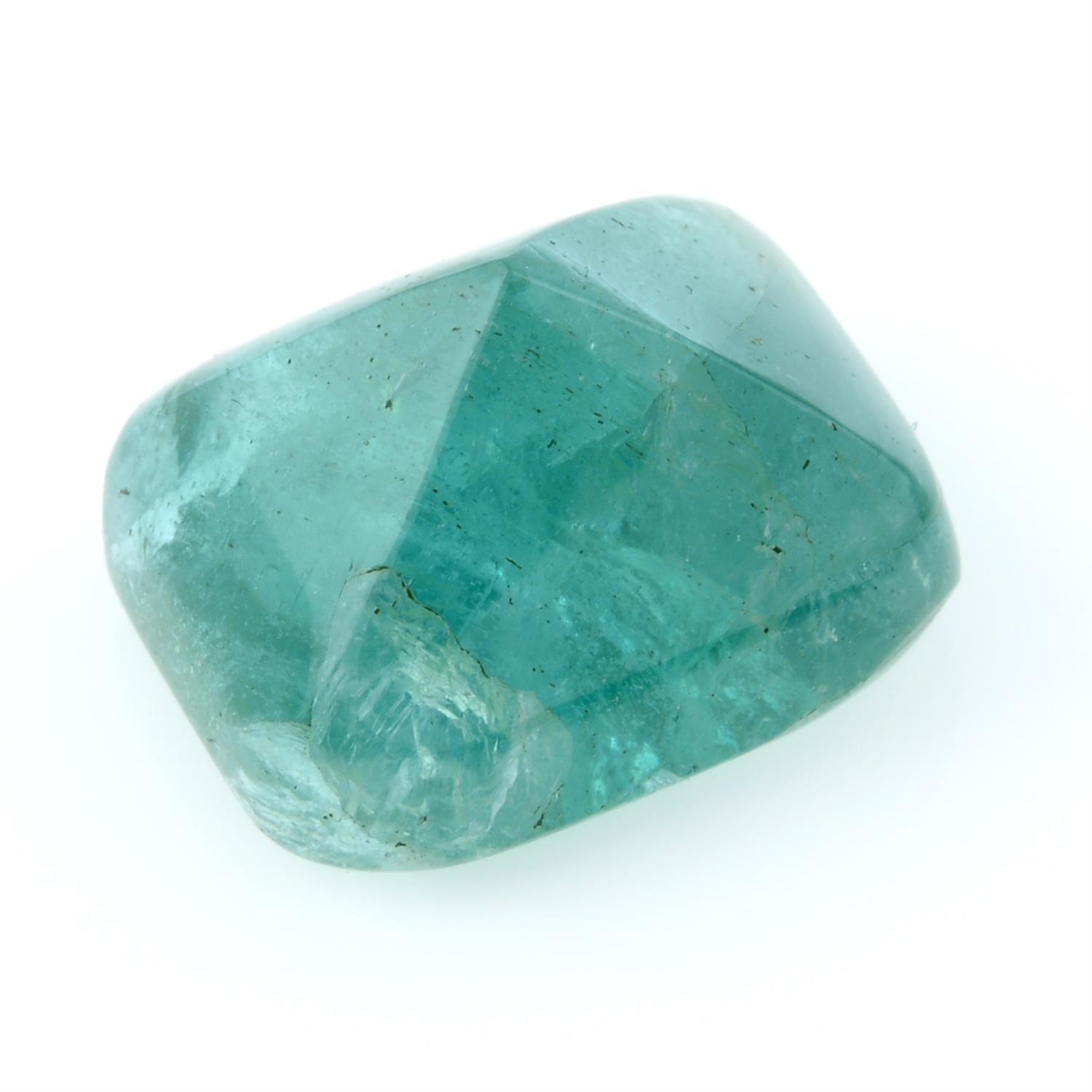 A fancy shape emerald, weighing 6.35ct - Image 2 of 3