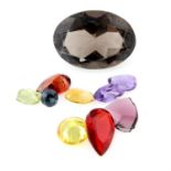 Selection of gemstones, weighing 431grams