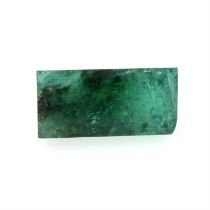 A rectangular shape emerald, weighing 0.81ct