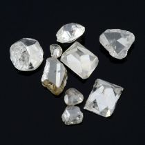 Selection of vari-shape diamonds, weighing 4.01ct