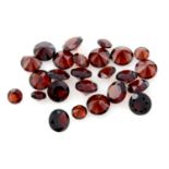 Selection of garnets, weighing 46.6grams