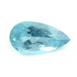 A pear shape apatite, weighing 4.18ct