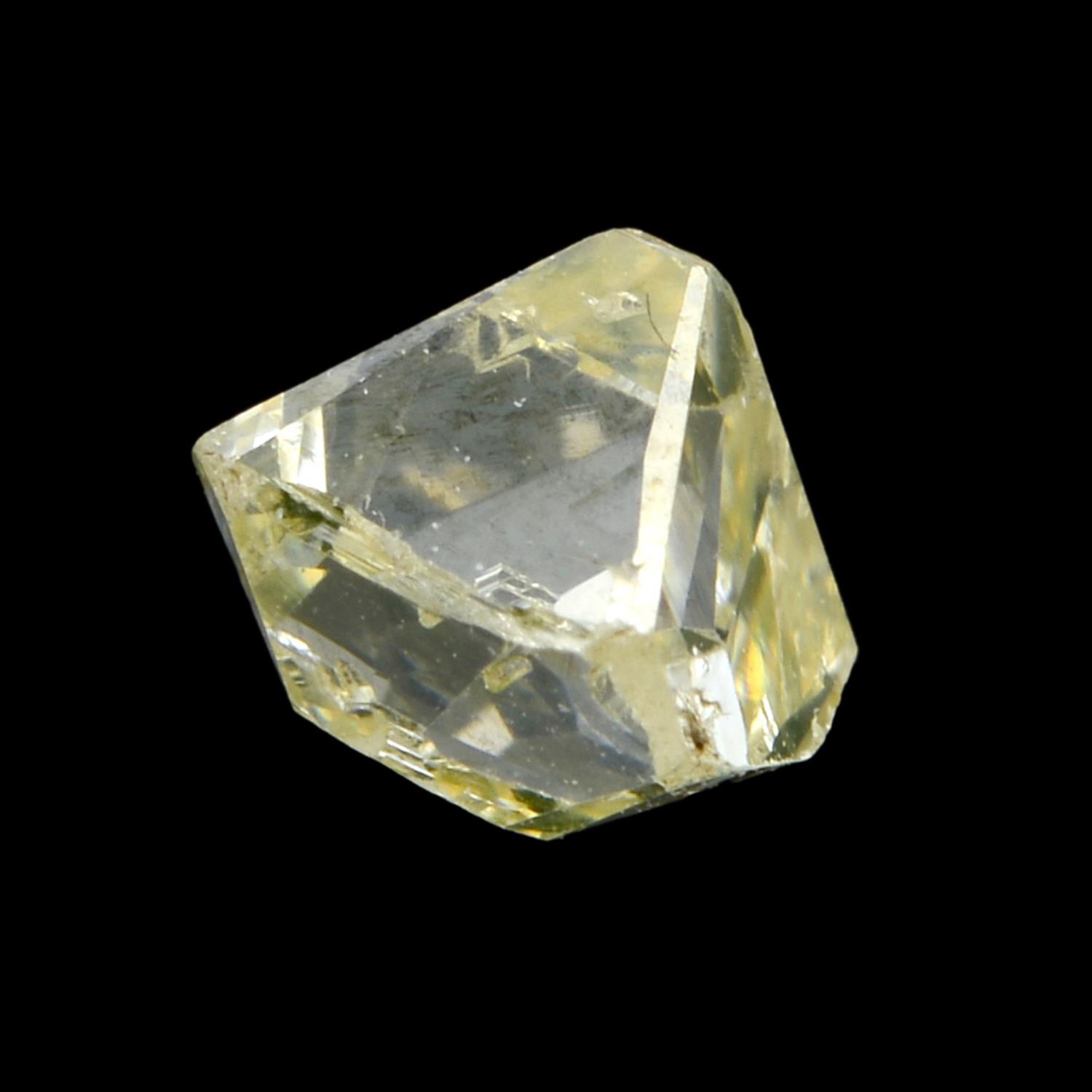 An old cut diamond, weighing 0.39ct - Image 2 of 2