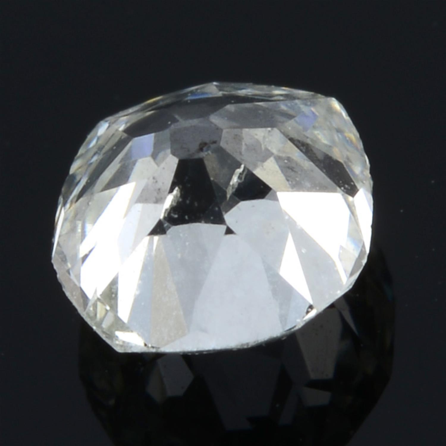 An old mine cut diamond, weighing 0.25ct - Image 2 of 2