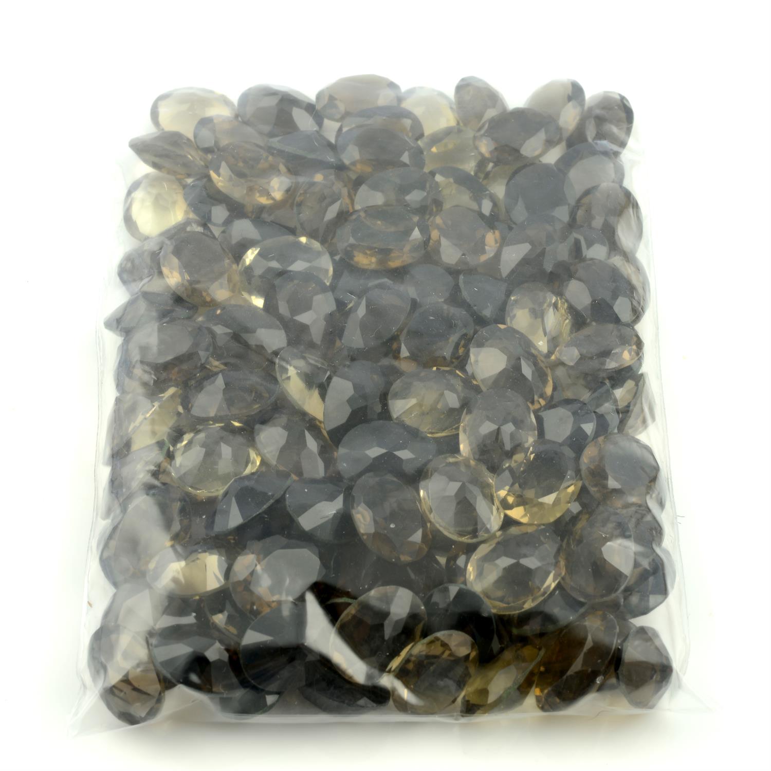 Selection of vari-shape smoky quartzes, 240grams - Image 2 of 2