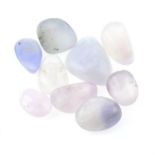 Selection of hackmanite pebbles, weighing 81.31ct