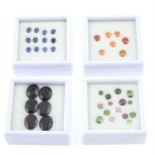 Selection of gemstones, 40 boxes