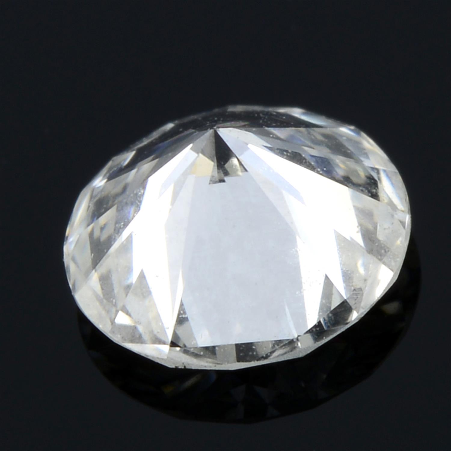 A brilliant cut diamond, weighing 0.38ct - Image 2 of 2