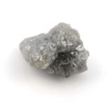 A rough diamond, weighing 3.79ct