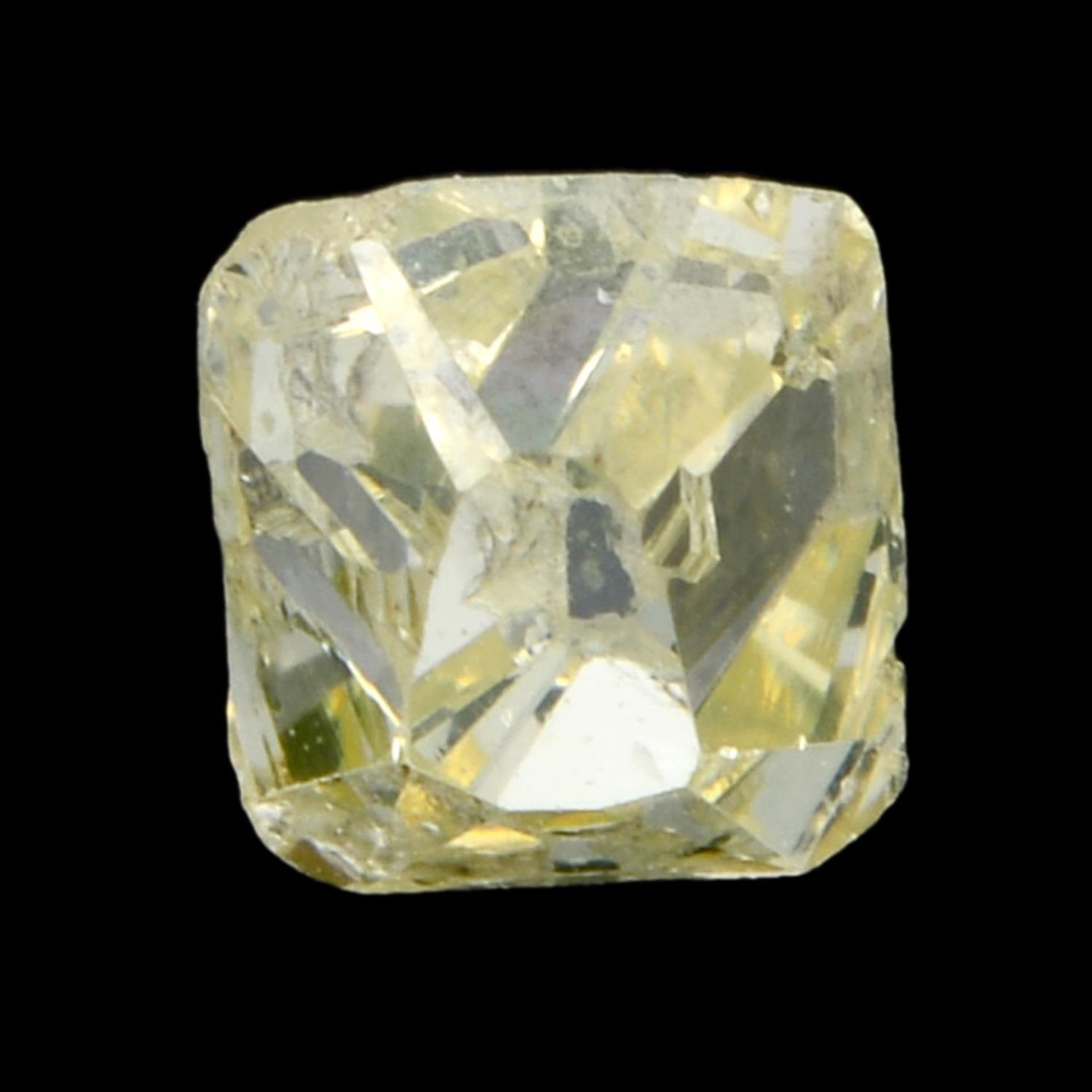 An old cut diamond, weighing 0.39ct