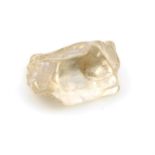 A rough diamond, weighing 1.05ct