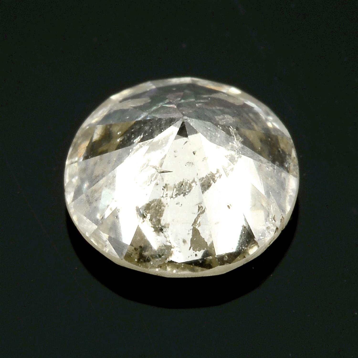 A brilliant cut diamond, weighing 0.70ct - Image 2 of 2