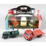 A mixed selection of die cast model vehicles, to include Dinky toys and Corgi examples.