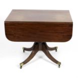 A collection of assorted furniture, to include 19th century drop leaf table, corner etagere and