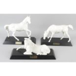 A collection of Beswick horses. (9)