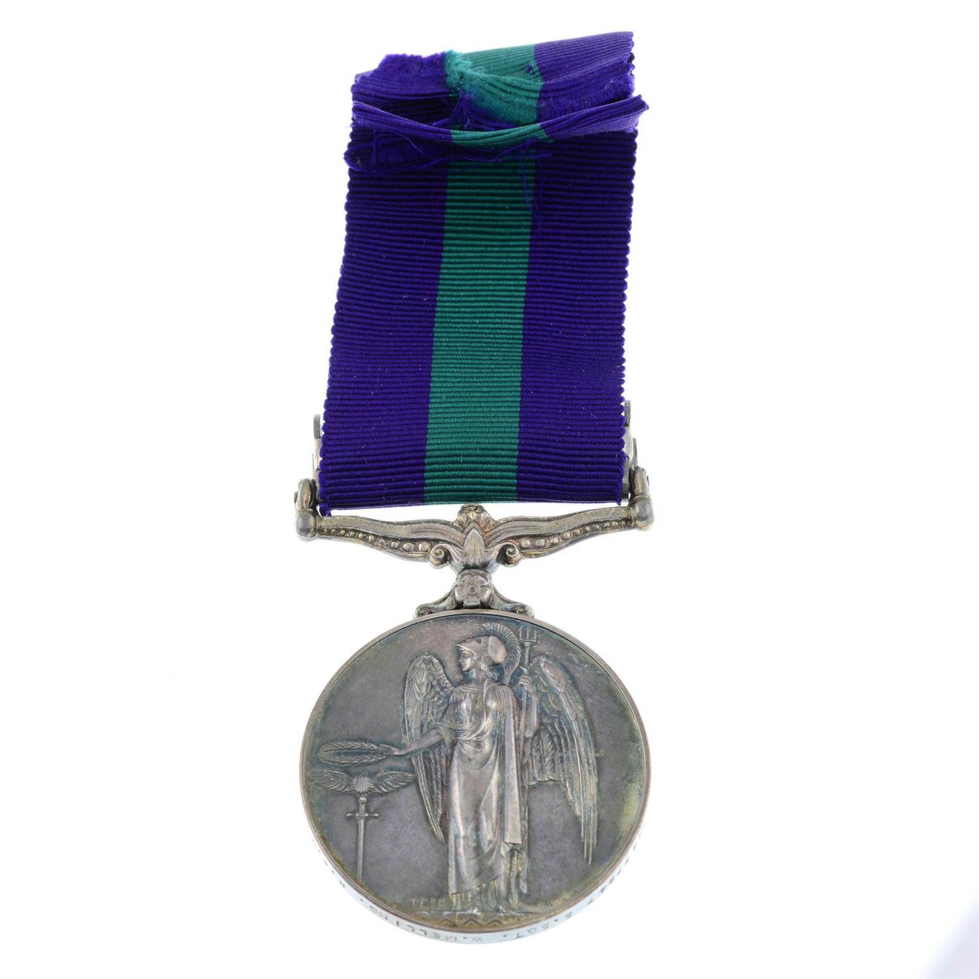 British Empire Medal, together with a General Service Medal 1918-62. (2). - Image 5 of 5