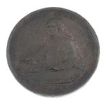 Wesleyan Methodist Conference, Birmingham 1836, bronze medal by T Ottley.