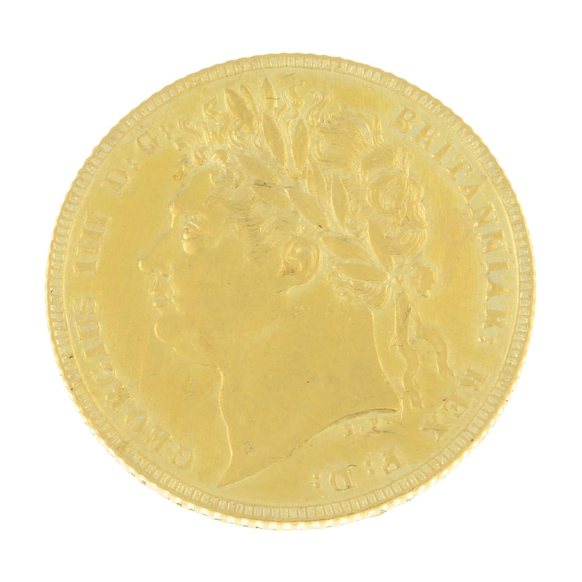 George IV, Sovereign 1821.