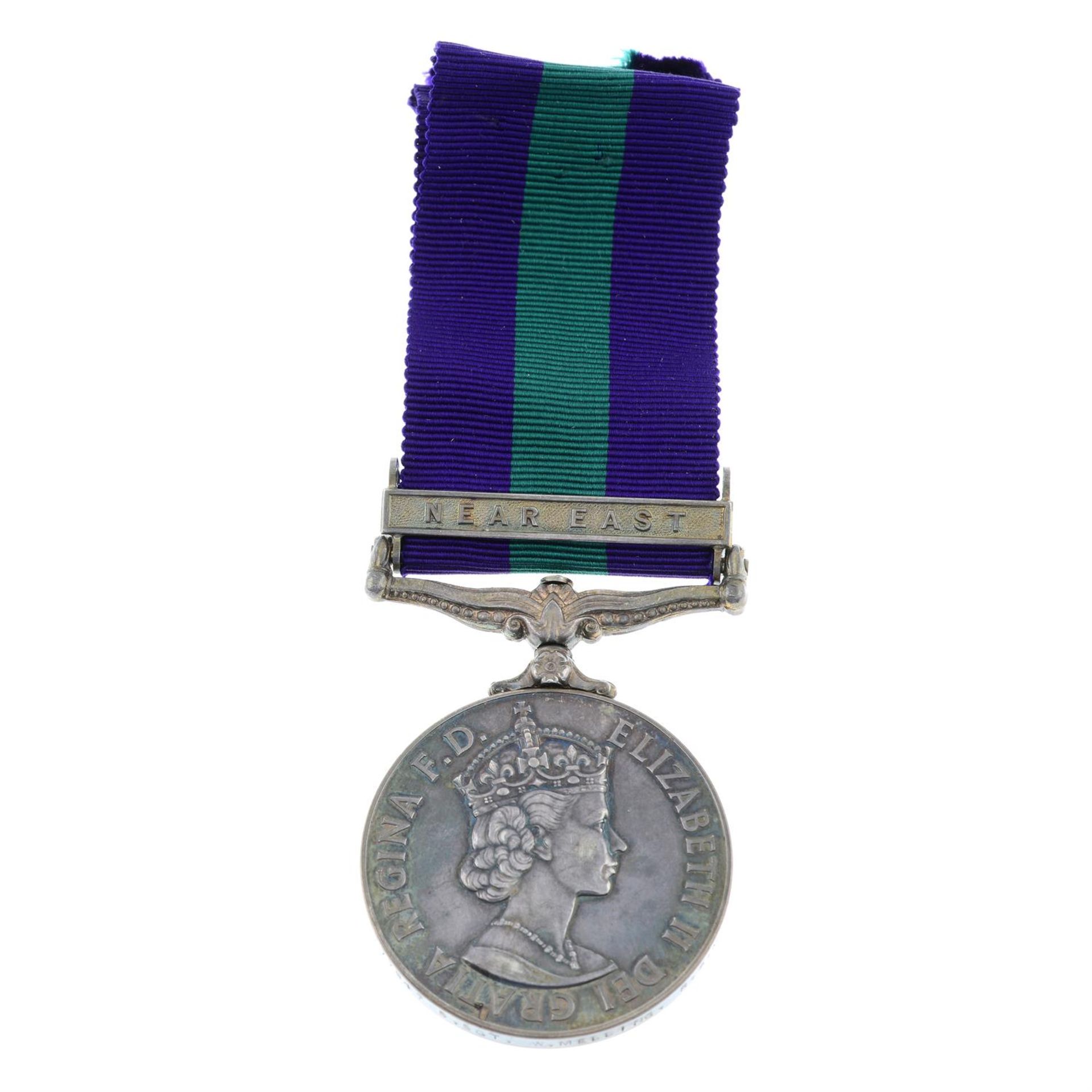British Empire Medal, together with a General Service Medal 1918-62. (2). - Image 4 of 5