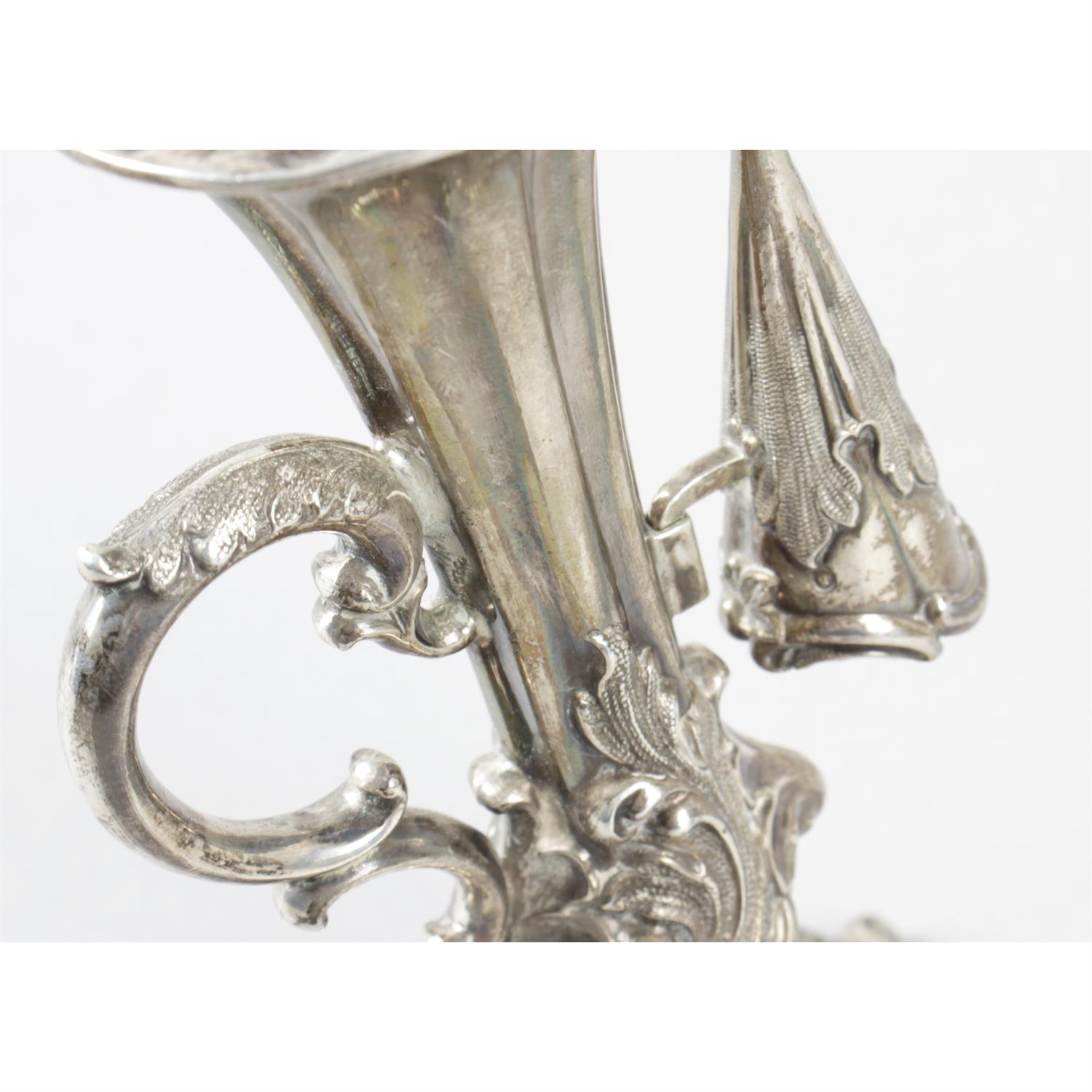 An early Victorian silver chamberstick. - Image 2 of 3
