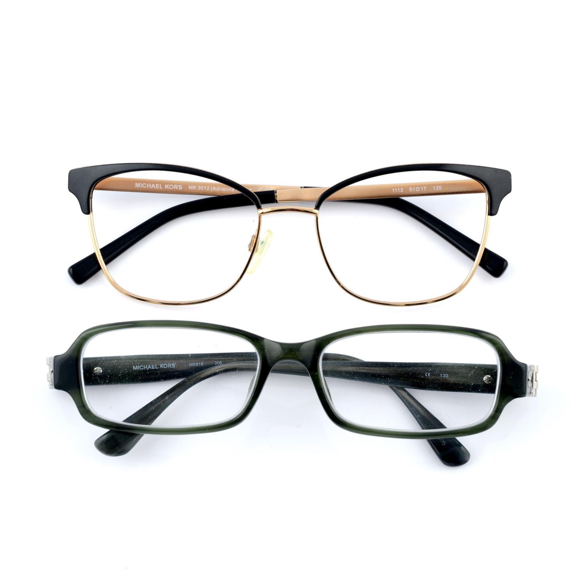 MICHAEL KORS - two pairs of prescription glasses (af).