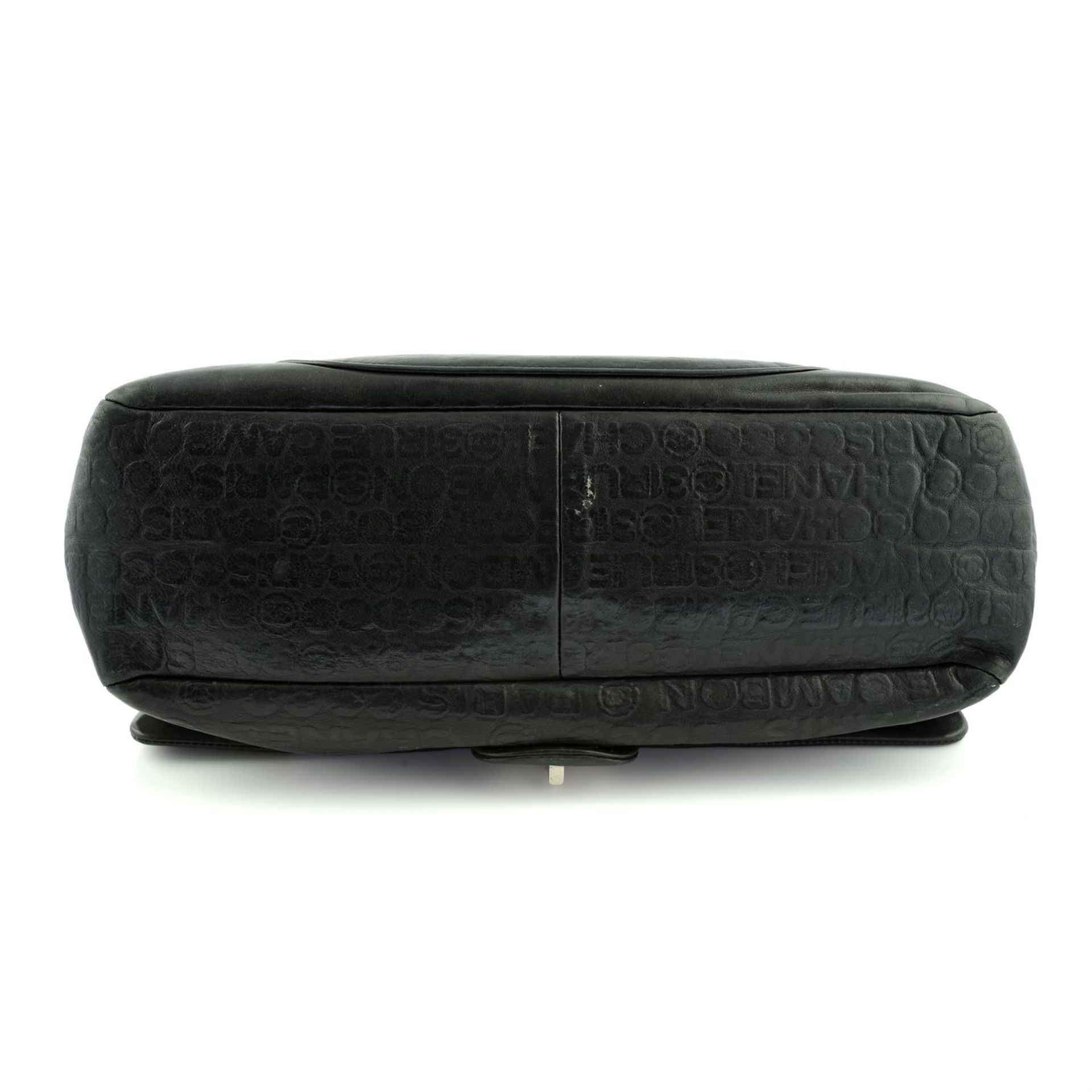 CHANEL - a black lambskin "31 Rue Cambon Paris" Reissue 2.55 double flap handbag. - Image 4 of 5