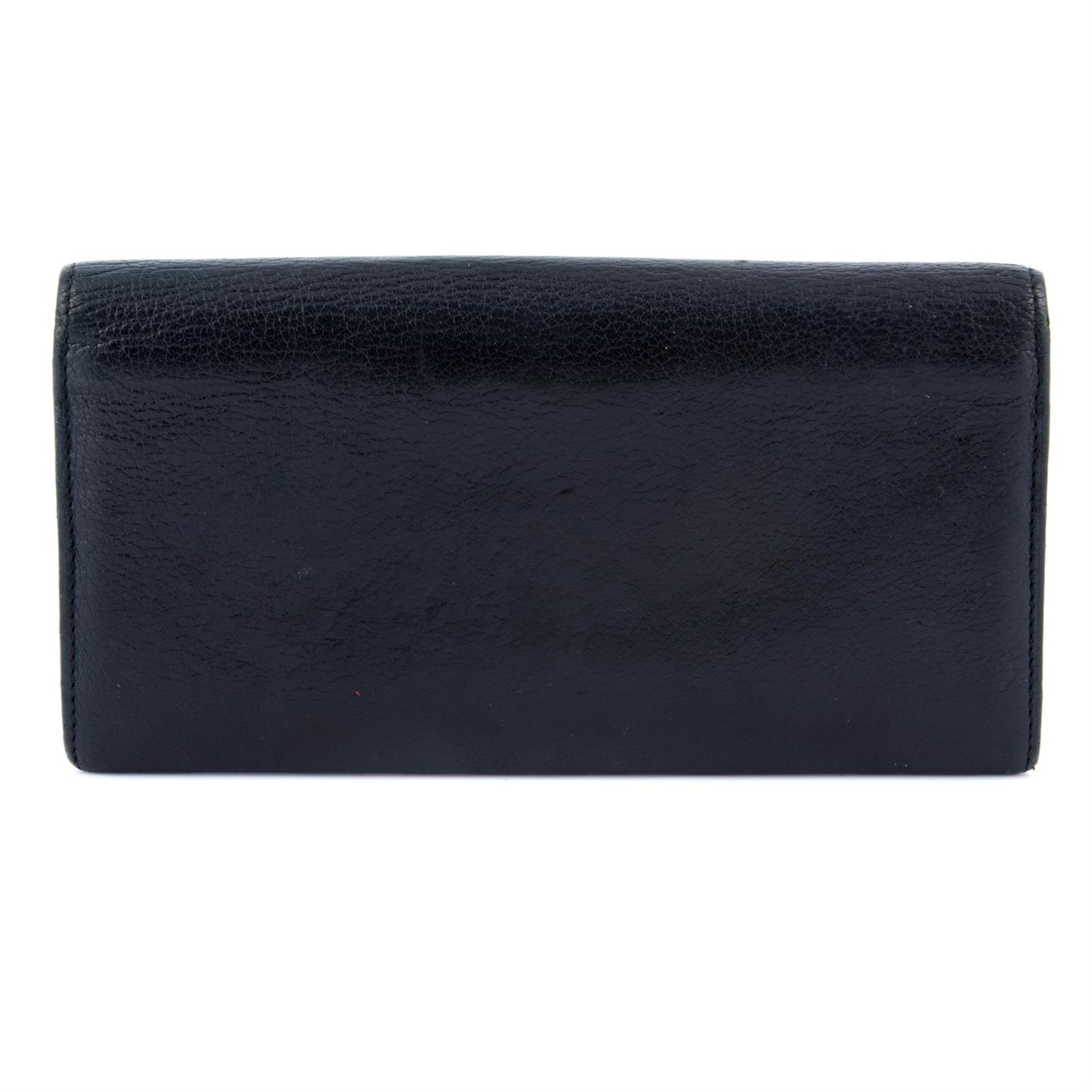 CARTIER - a black Long Bifold Wallet. - Image 2 of 3
