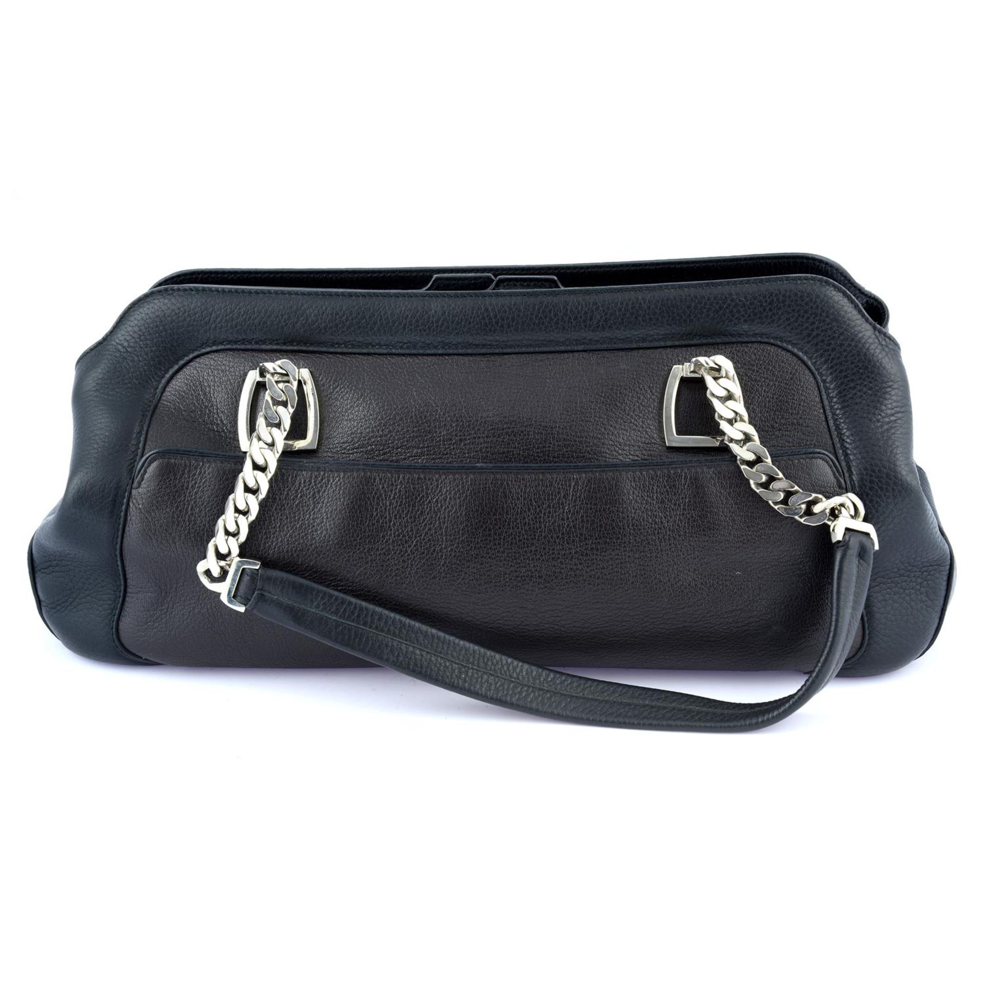 CARTIER - a black leather Multi-Pocket handbag.m - Image 2 of 4