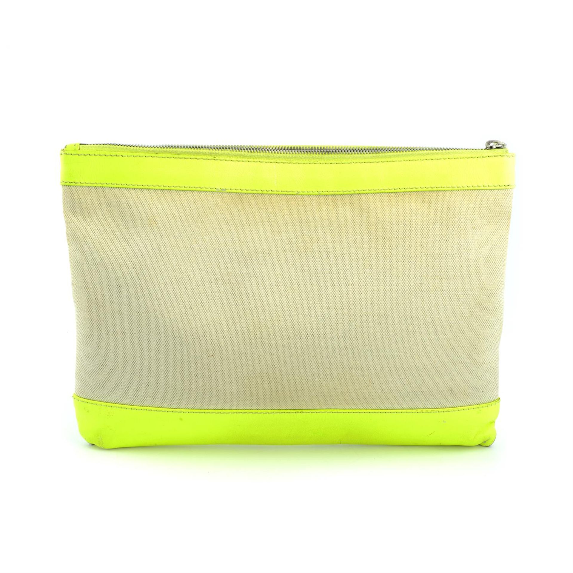 BALENCIAGA - a classic clip M Clutch. - Image 2 of 6