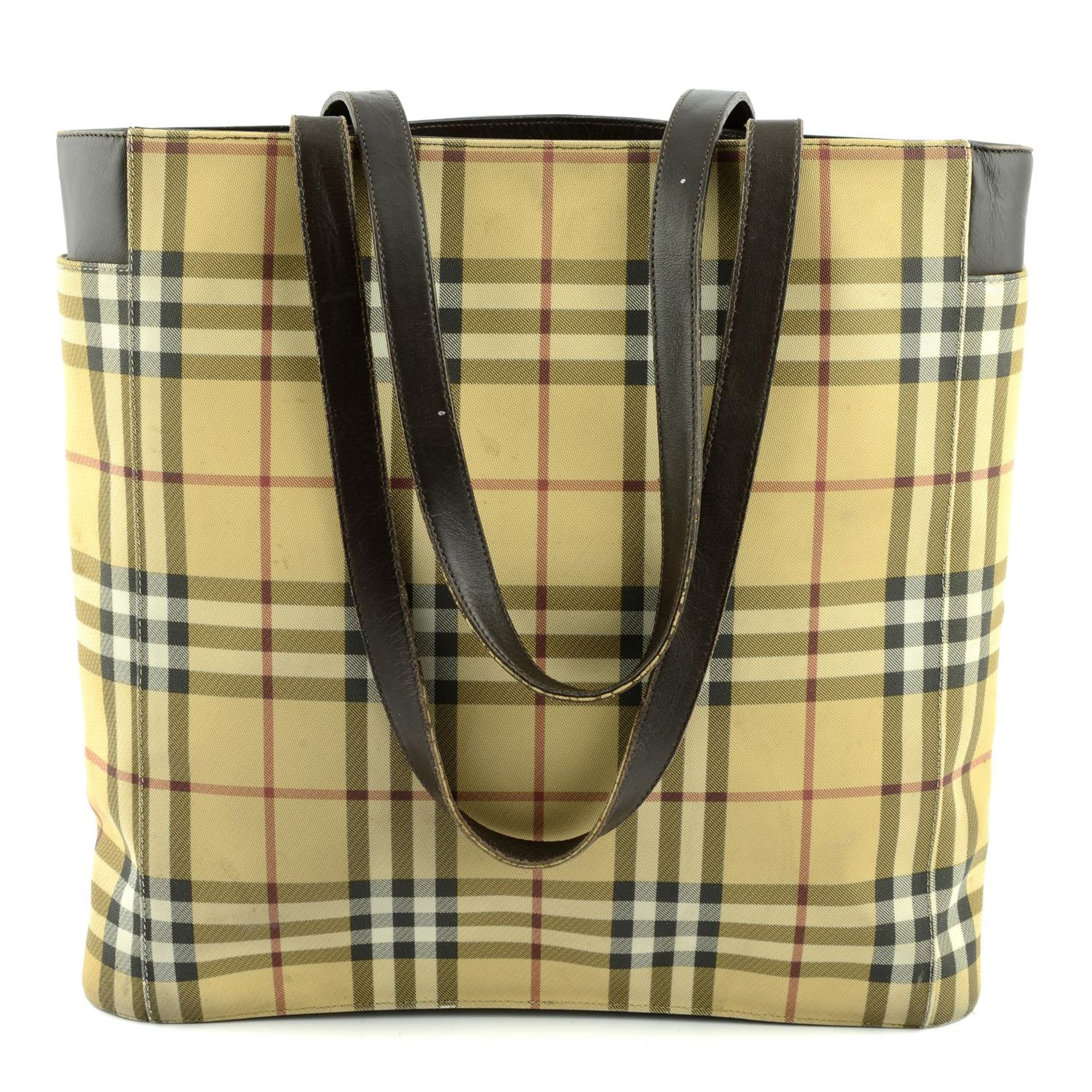 BURBERRY - a Nova check tote bag. - Bild 2 aus 5