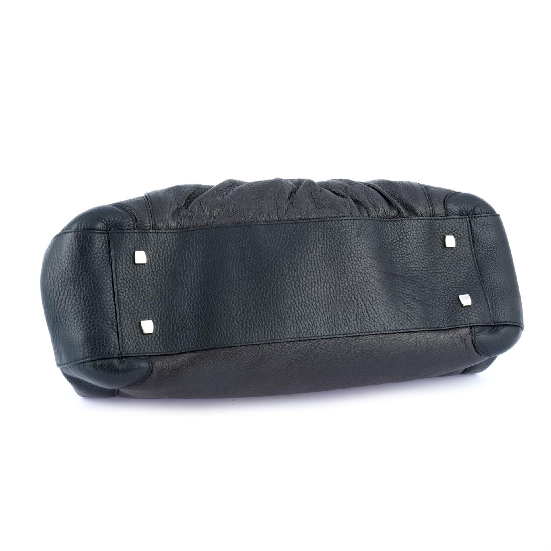 CARTIER - a black leather Multi-Pocket handbag.m - Bild 4 aus 4