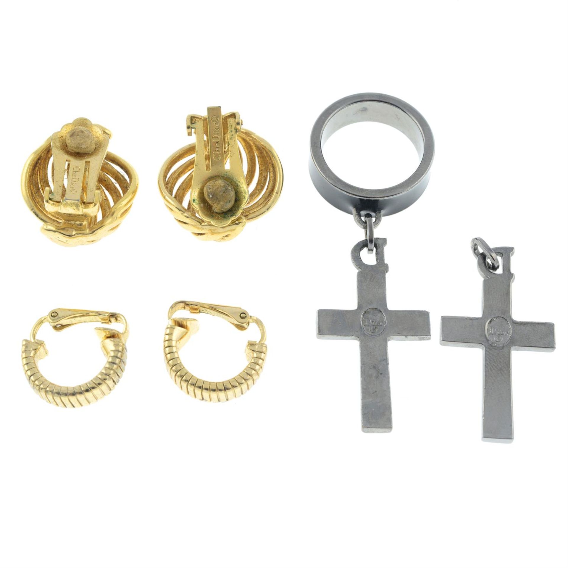 CHRISTIAN DIOR - a selection of jewellery. - Bild 2 aus 2