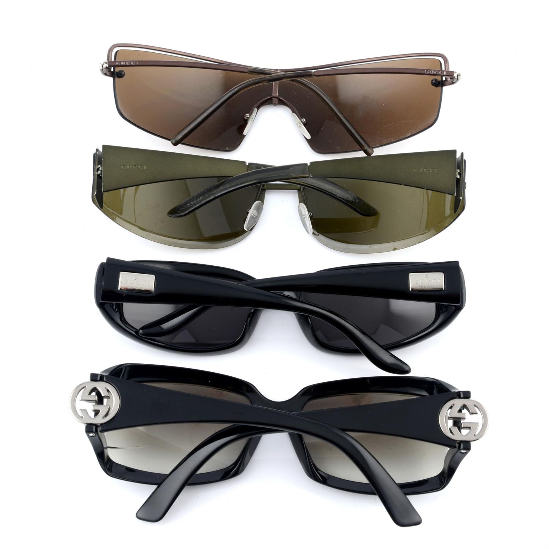 GUCCI - four pairs of sunglasses. - Image 2 of 3