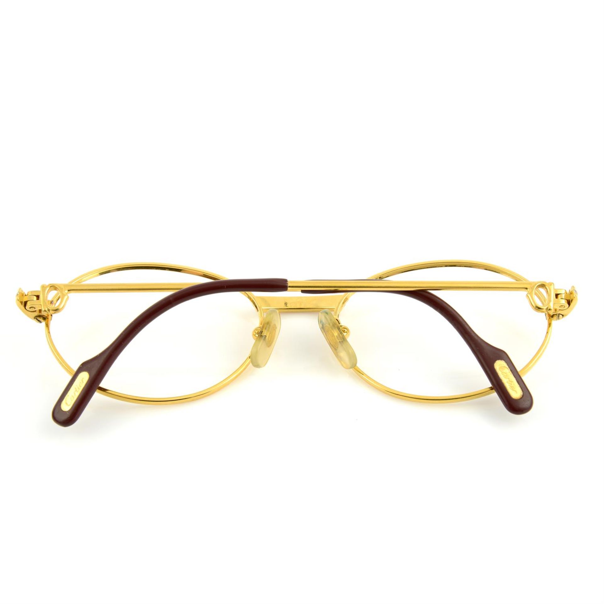CARTIER - a pair of Tank glasses frames. - Image 2 of 3