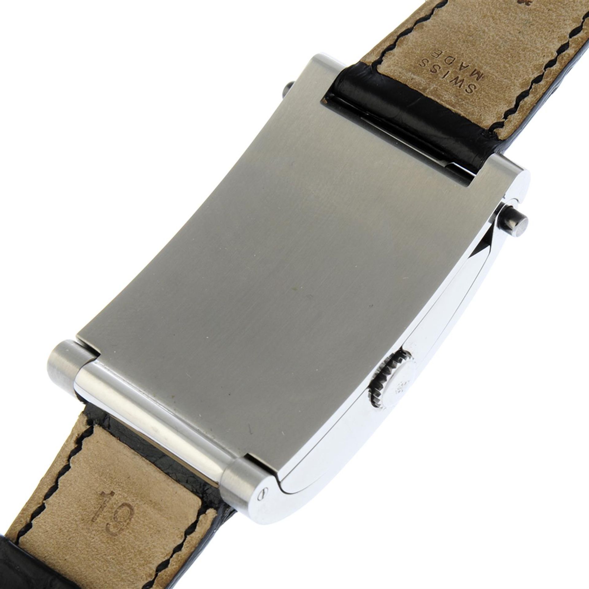 CORUM - a stainless steel Tabogan wrist watch, 26x41mm. - Image 4 of 4