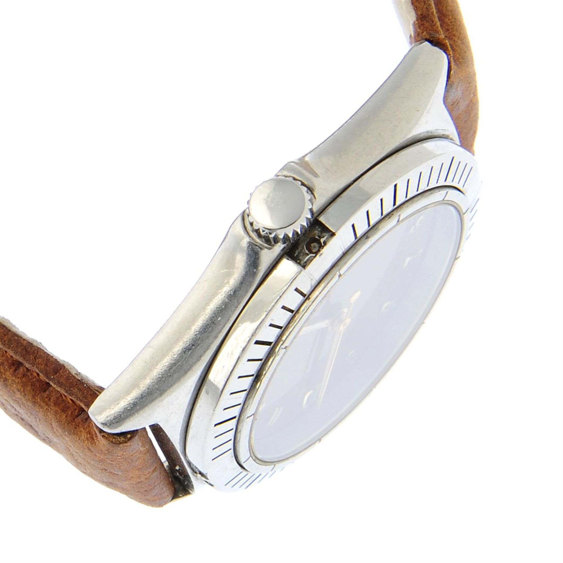 BREITLING - a stainless steel Callisto wrist watch, 33mm. - Bild 3 aus 4