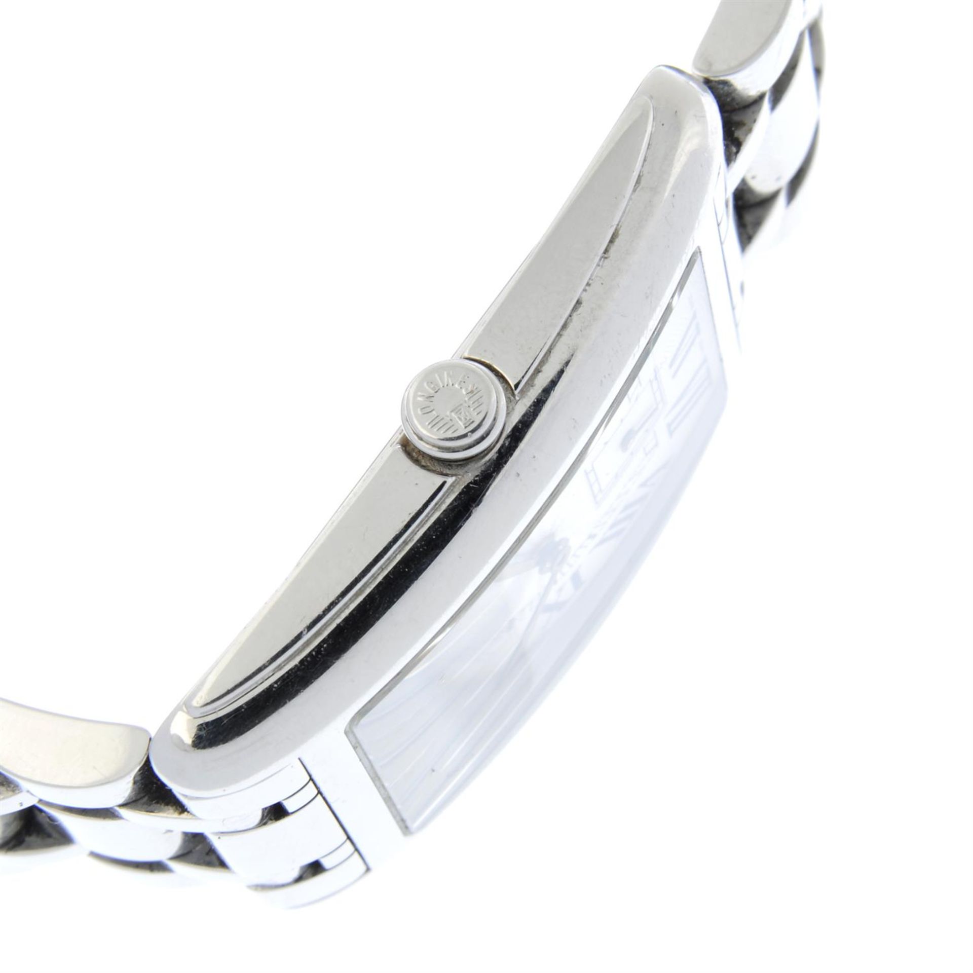 LONGINES - a stainless steel Dolce Vita bracelet watch, 26x33mm. - Bild 3 aus 4