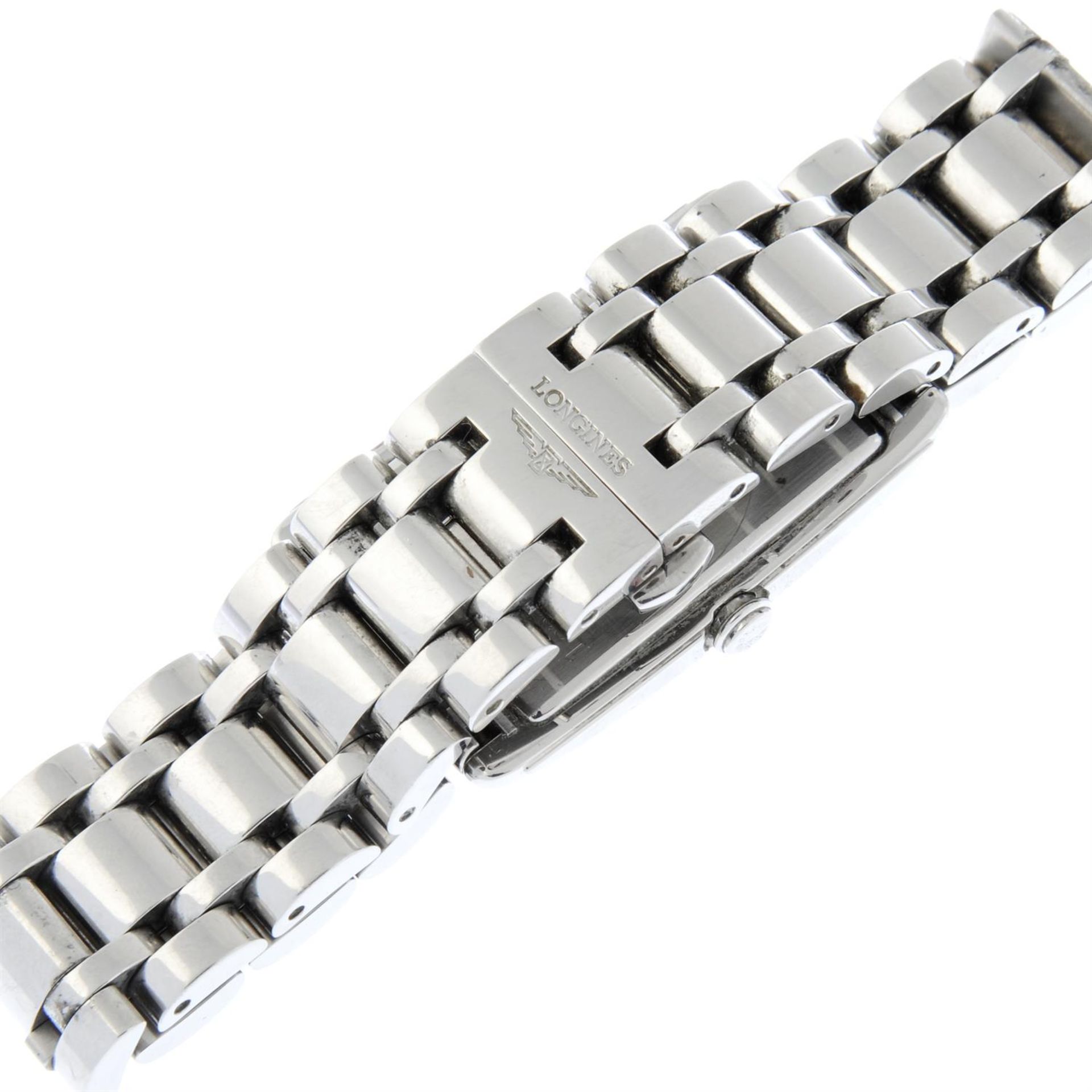 LONGINES - a stainless steel Dolce Vita bracelet watch, 26x33mm. - Image 2 of 4