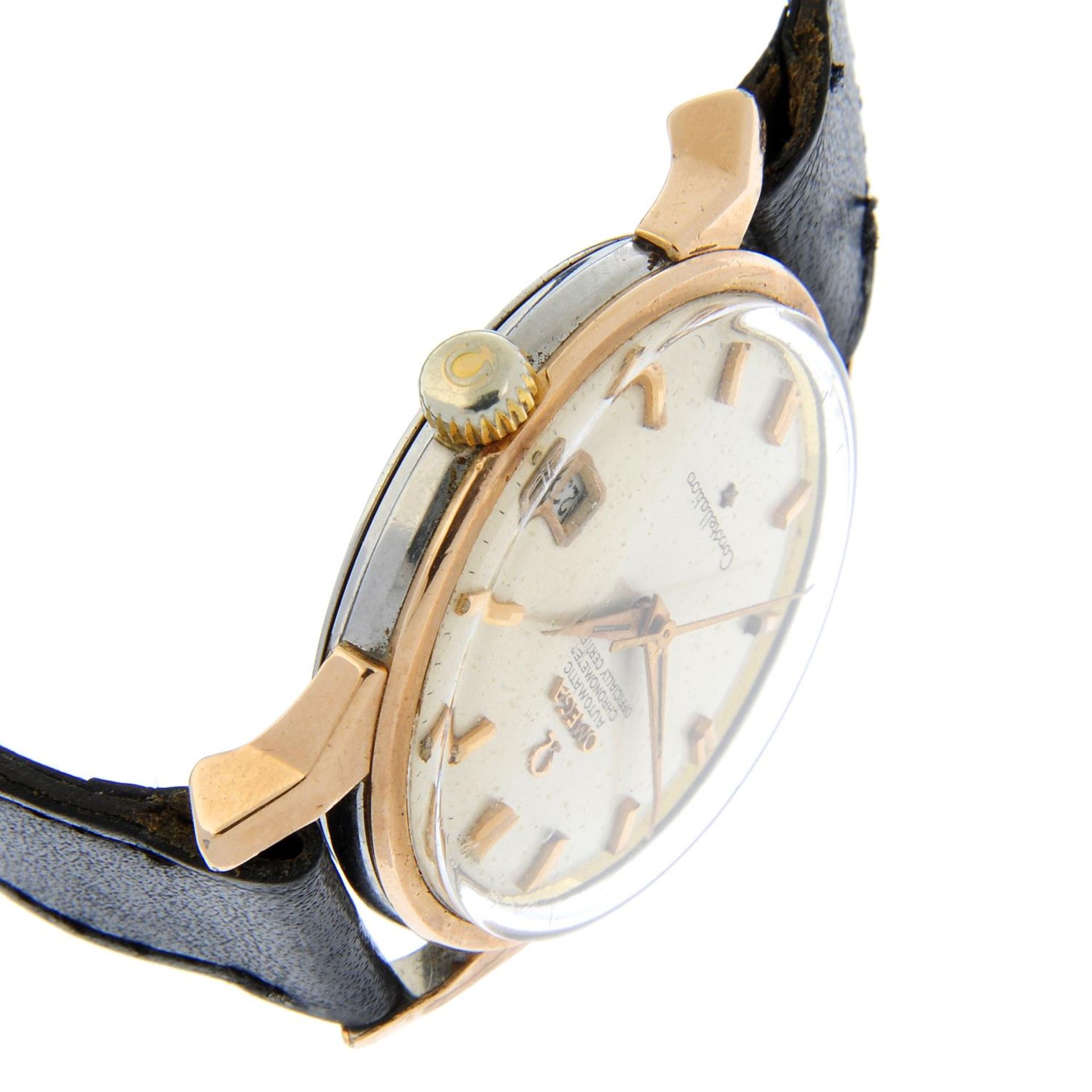 OMEGA - a gold capped Constellation wrist watch, 34mm. - Image 3 of 4